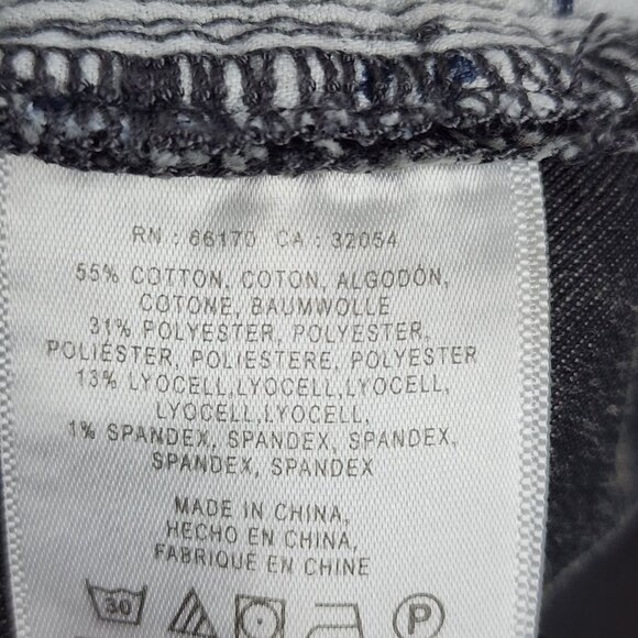 Pilcro & The Letterpress Jeans Womens 32x28 Gray Stet Skinny Leg Denim - Picture 10 of 10